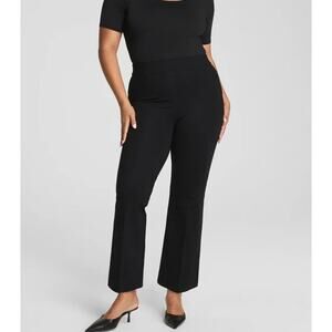 Spanx Women's Classic Black The Perfect Ponte Kick Flare Pants Size M